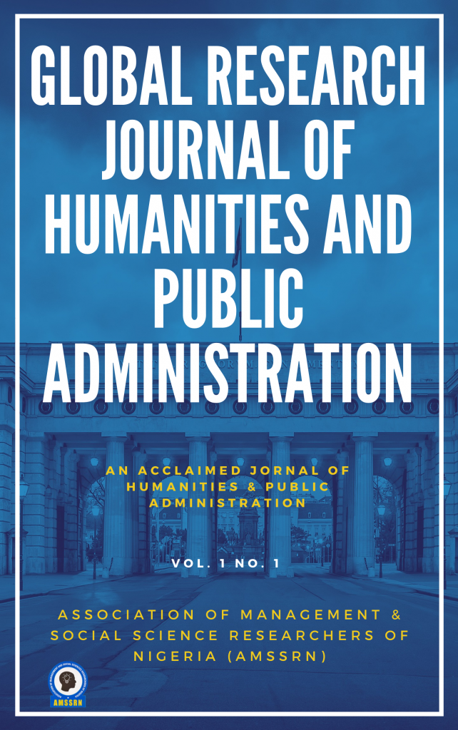 Global Research Journal of Humanities and Public Administration (GRJHPA)